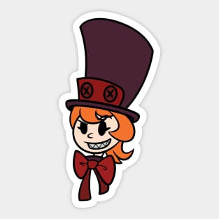 Skullgirls Peacock Sticker